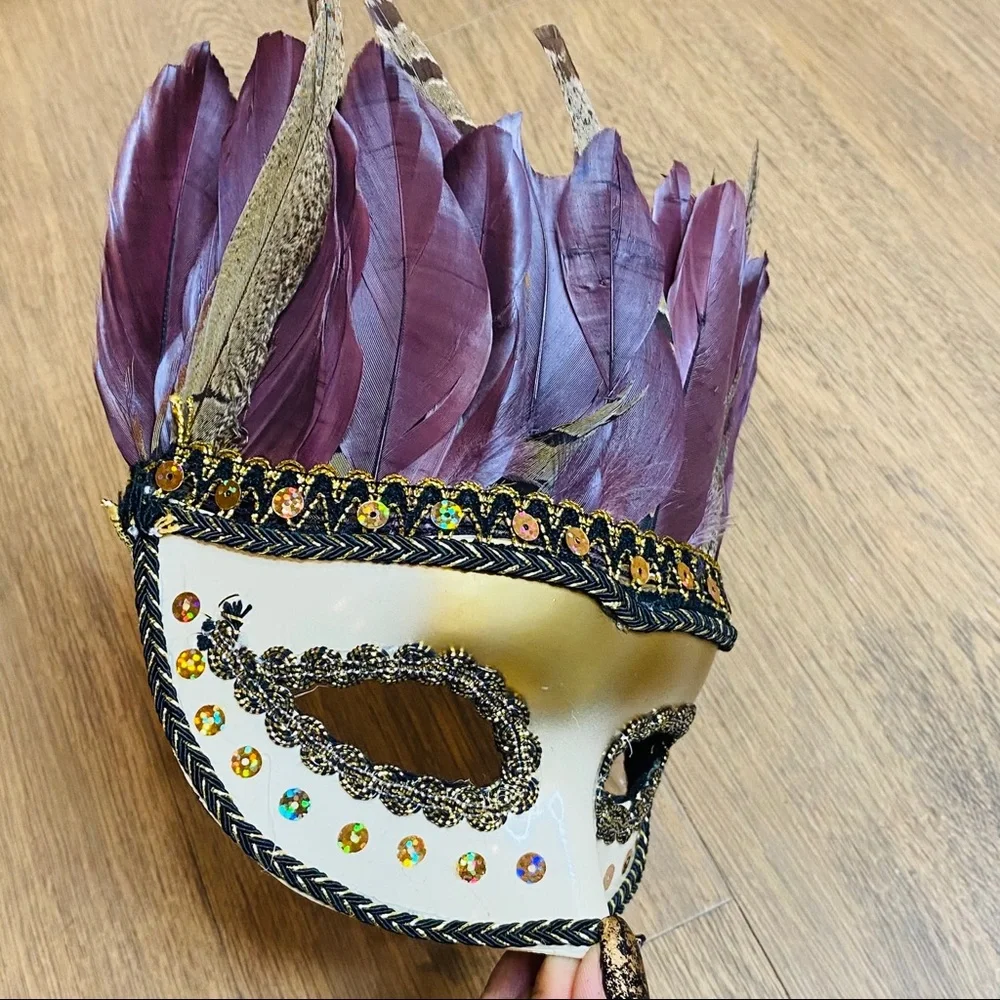 Embellished Masquerade Ball Mask